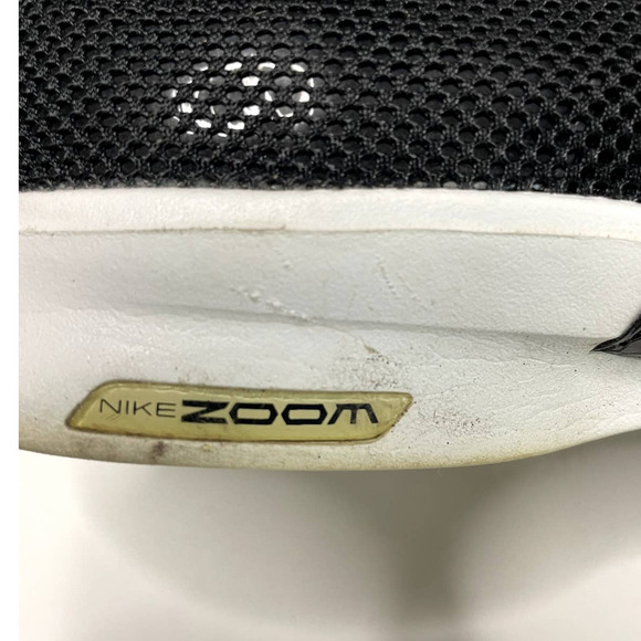 NIKE Zoom Trainer Shoes Black White 2008 Retro Athletic Running Sporty Size 9.5 - Picture 8 of 11